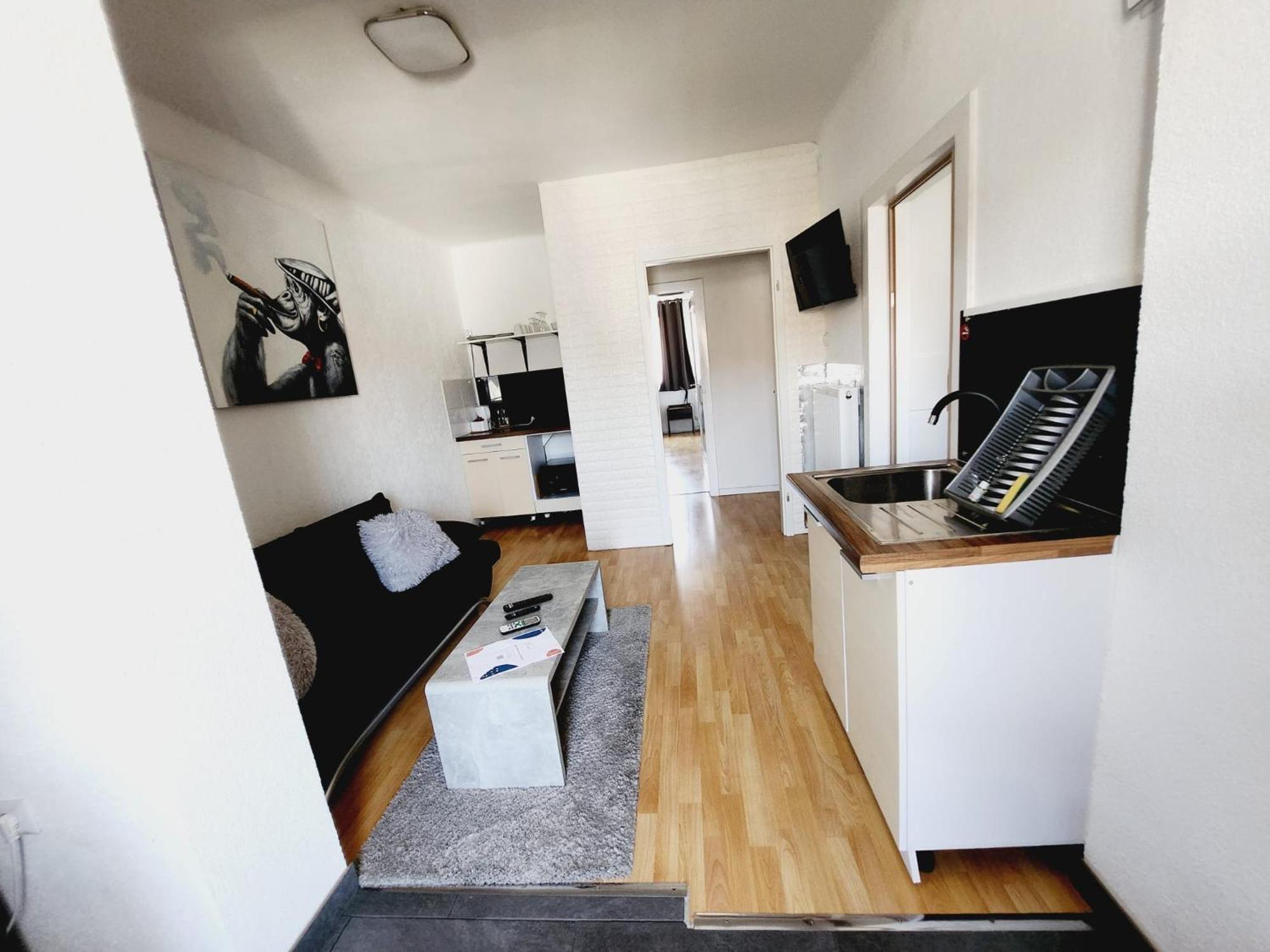 Apartment In Mit Balkon